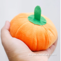 Juguete interactivo para masticar perro chillón con forma de calabaza de felpa